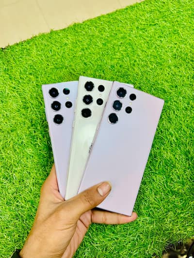 PTA Approved Samsung S23 Ultra S22 Ultra 12/512gb Water Pack Stock