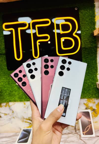 Samsung S23 Ultra S22 Ultra 12/512gb PTA Approved