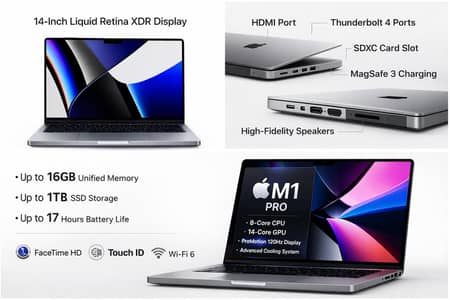 Apple MacBook Pro M1 Pro 14 inch Excellent Condition