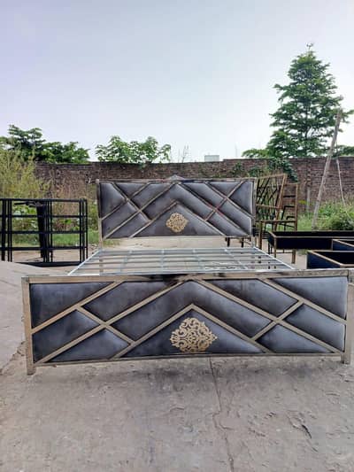 Steel Bed | Stainless Steel Bed | King Bed | Double Bed | Furniture