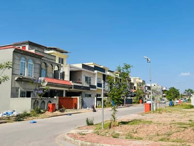 Plot For Sale In Sector C-2 Boulevard Possession Utility Paid Solid Land Near To Gate Best Location Bahria Enclave Islamabad