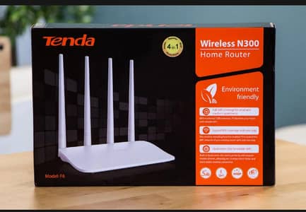 Tenda F6 Wireless N300 Home Router – 300Mbps