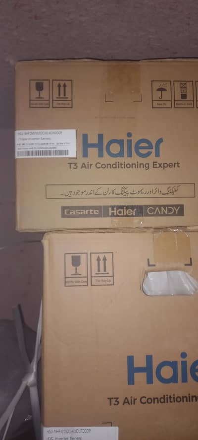 haier 19HF  1.5 ton  Ac box pack