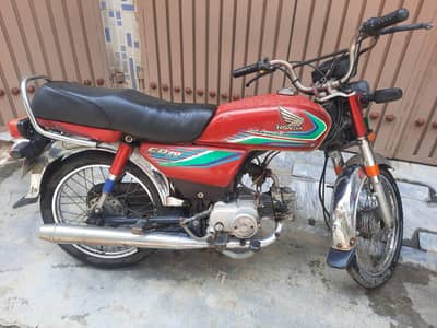 Honda cd 70  model  2017