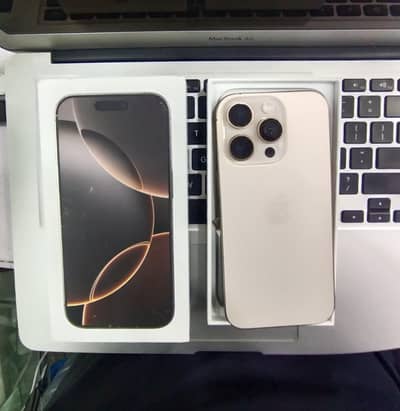 Iphone 16 Pro 256Gb Non PTA,/iPhone 16 Pro Max 256