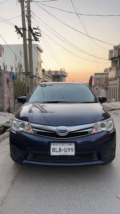 Toyota Corolla Axio hybrid 2014 import 2017