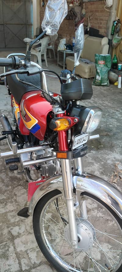 2025 Honda cd 70 geniun single Hand use registered my name