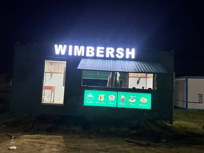 marketing container office container dry prefabricated toilets, cafe