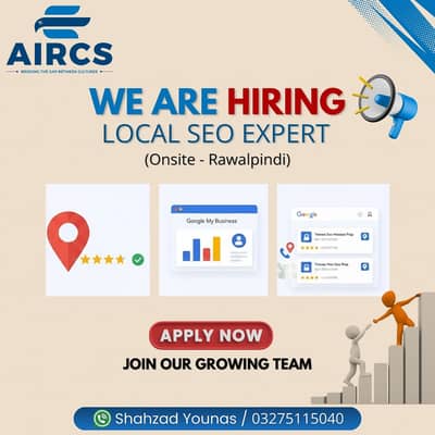  Hiring: Local SEO Expert