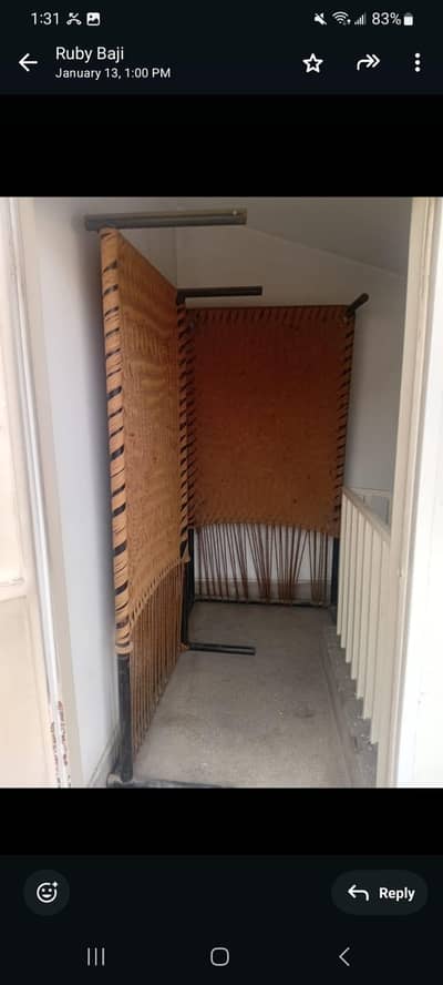 Two Charpais. We never used them.