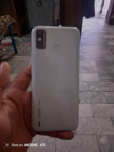 TECNO SPARK 6 GO WITH BOX AND ORIGINAL CHARGER