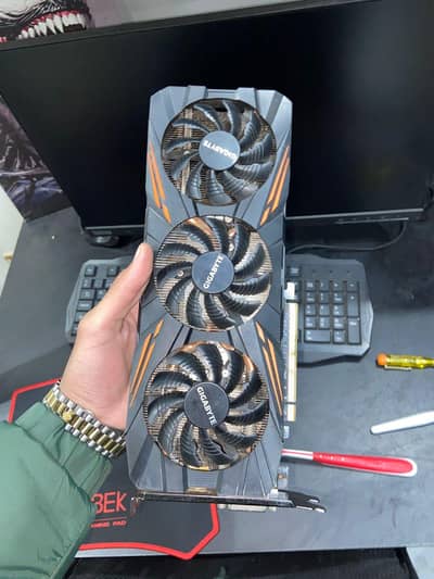 GTX 1070 Ti 8 gb Ddr 5 Rgb Gigabyte for sale