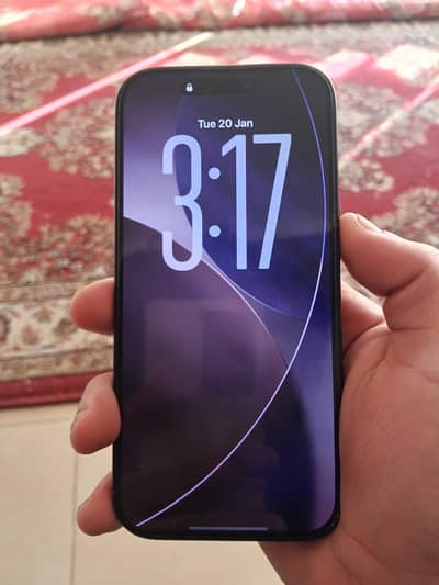 Iphone 16 pro non pta 256 gb black titanium with box