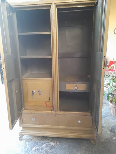 2 Door Iron Steel Almirah for Sale – Durable & Strong