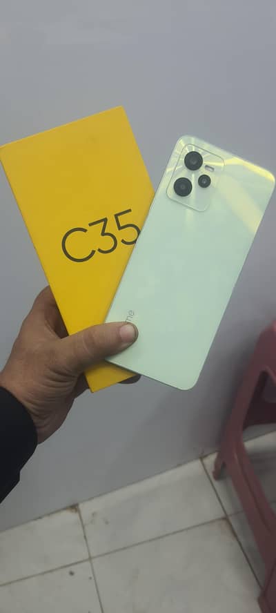 ​Realme C35 - 10/10 Condition - Full Box with Original Accessories