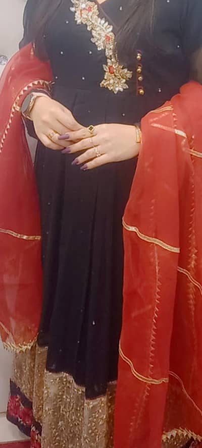 beautiful black maxi