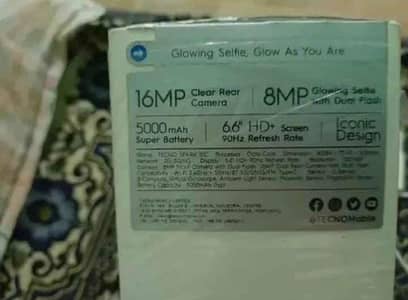 tecno spark 10c condition 10 by 10 no open no repair