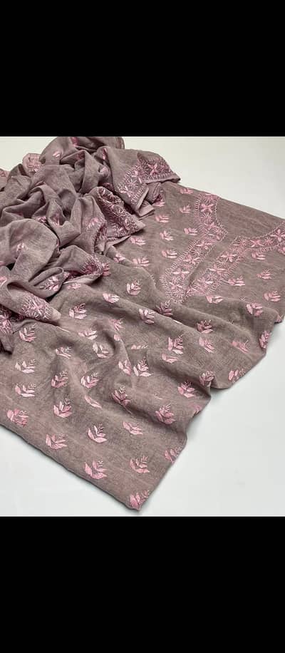 winter collection, embroidered suits