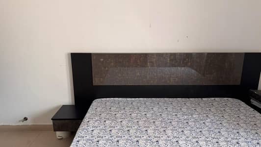 Habitt  king size bed and dressing table in excellent condition .