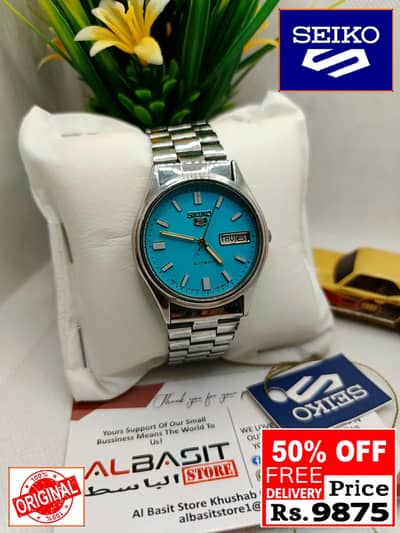 Seiko 5 Citizen Orient Automatic Pre-Owned watch Japan 03161737353