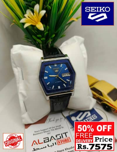 Seiko 5 Citizen Orient Automatic Pre-Owned watch Japan 03161737353