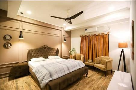 One bed apartment per day available Gulbarga green Islamabad