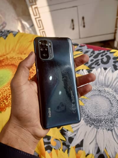 redmi note 10 4+2gb 128gb non pta exchange possible 03150815779