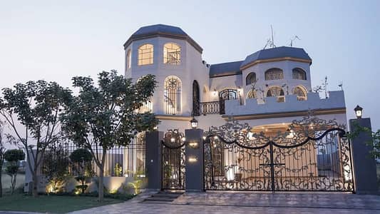 Mediterranean Elegance: 1-Kanal Spanish Designer Bungalow at Penta Square!