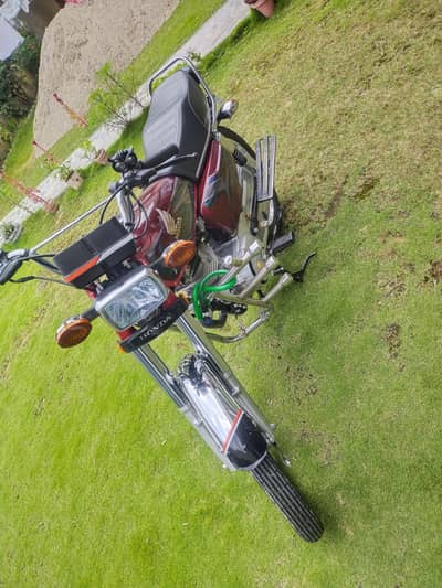 HONDA 125 MODEL 2023 ISBD REGISTRATION