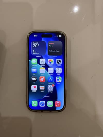 Iphone 16 pro PTA Approved 10/10 with box and cable