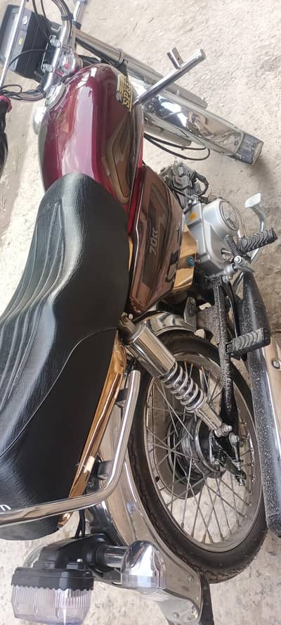 Hi Speed 70cc Bike Special Edition Gold