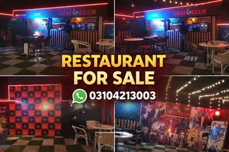 Restaurant for sale