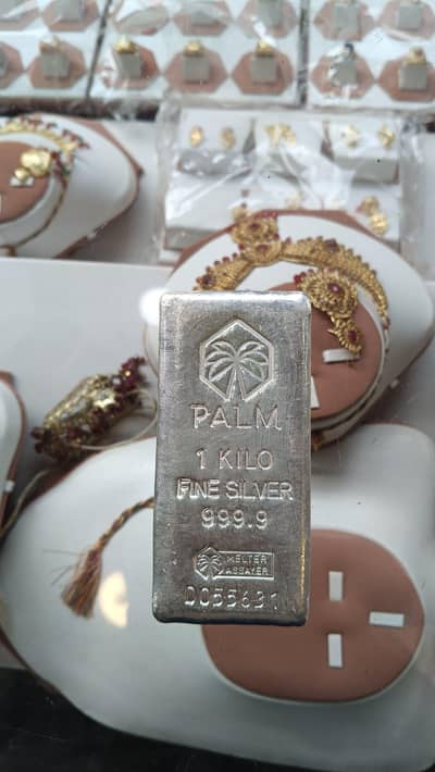 Silver 1 Kg Bar PALM 999