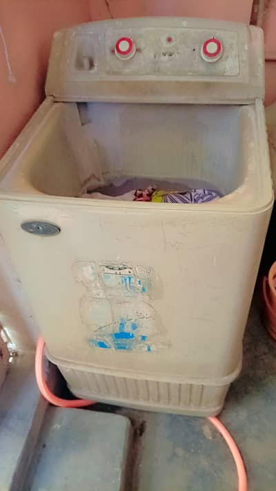 Used Super Asia Single Tub Washing Machine for Sale - Excellent Workin