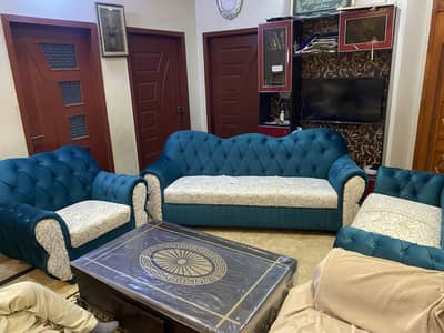 6 seater sofa set new condition