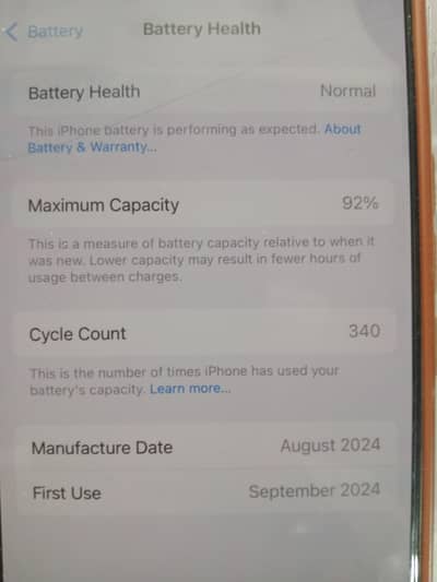 Iphone 16 pro 10 / 10