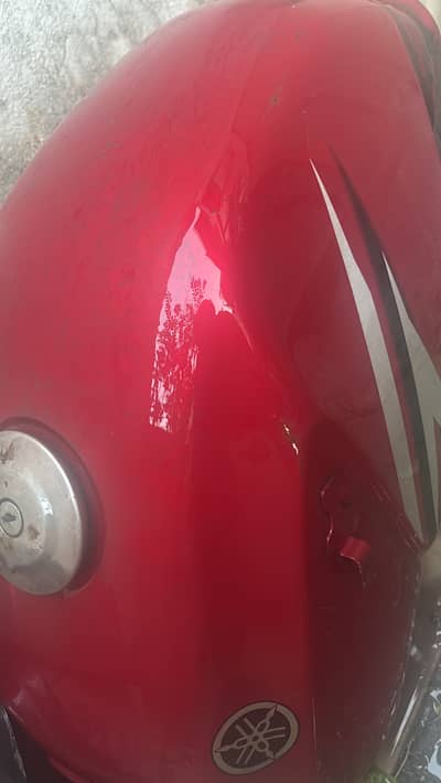 YBR G TANK (rusted from jnside)