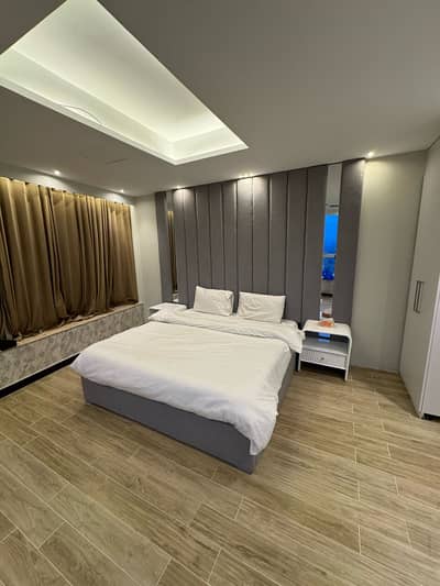 Centaurus Mall 1BHK lavish Corner view apartment available on rent for daily and weekly basis