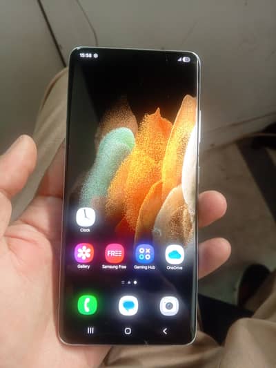 Samsung s21 ultra 12 -256 gb non pta minor glass crack