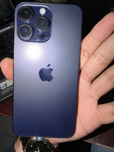 14 pro max deep purple color 90% health Factory unlocke