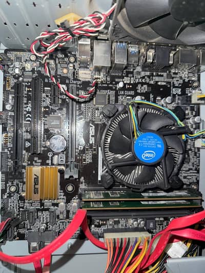 Core i5 6th Gen (with Asus Gaming Board) + 27 inch Dell LCD