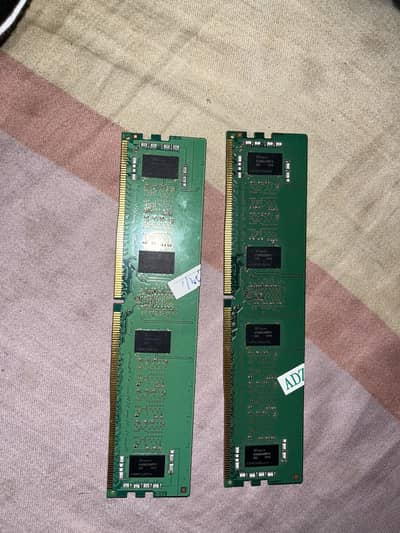 8GB ram 2 sticks