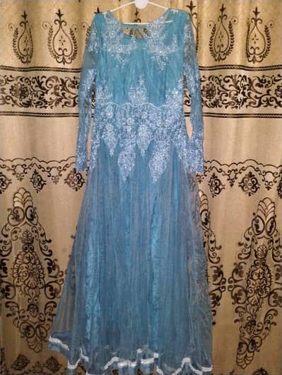 Blue dress for wedding events. comes with dupatta