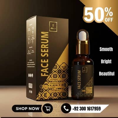 50% off on Alm face serum with 99.99 % natural ingredients