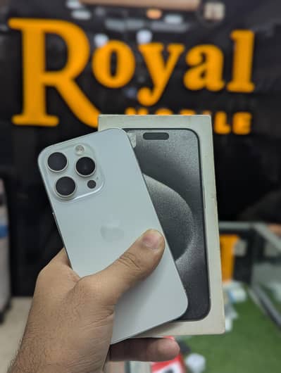 Iphone 15pro 128gb just like boxpack condition with box 88% health