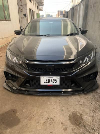 Honda Civic Bodykit  RGB Front Back Lights And Other Accessories