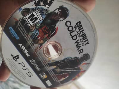 Call of duty Cold War Ps 5 game.