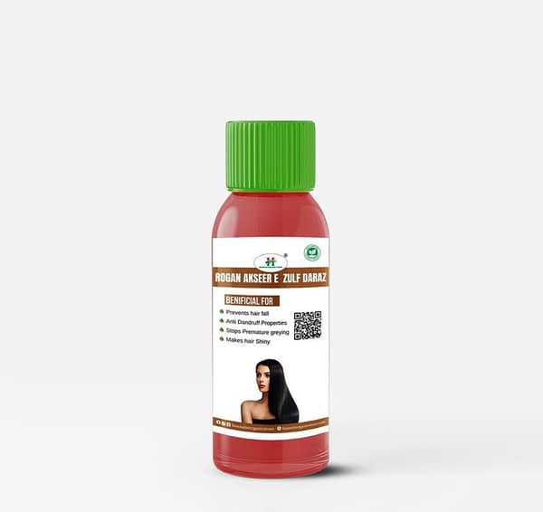 Husnain Organic Rogan e Zulf for Hair Growth – 60ml