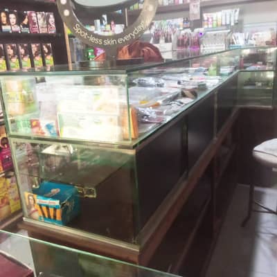 Shop Shelves and Counter