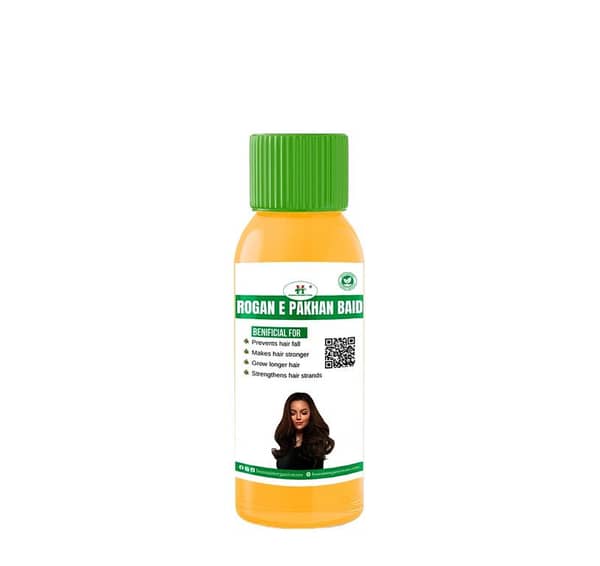 Husnain Organic Store | Rogan e Pakhan Baid | Hair Growth Oil - 60ml